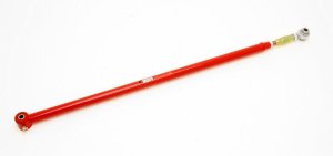 Ford Mustang Panhard Rod - BMR Suspension - On-Car Adjustable, Poly Bushing/Rod End Combo - Red - `05-`14
